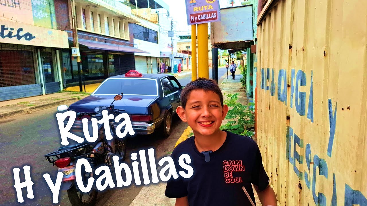 Te mostramos la ruta de H Y CABILLAS en CABIMAS ZULIA 2026 carrito por puesto linea de transporte