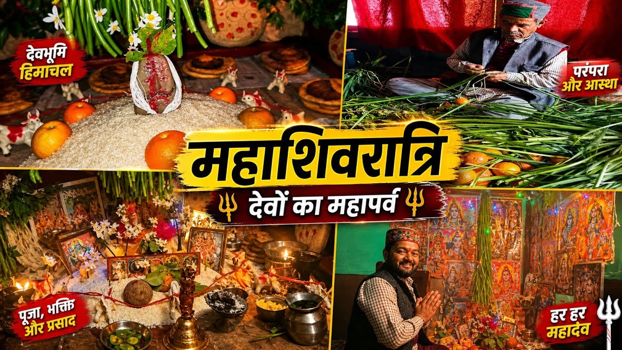 Pahadi Shivratri Celebrations in Shimla , Himachal Pradesh || Himachali Youtuber Amit Sharma ||