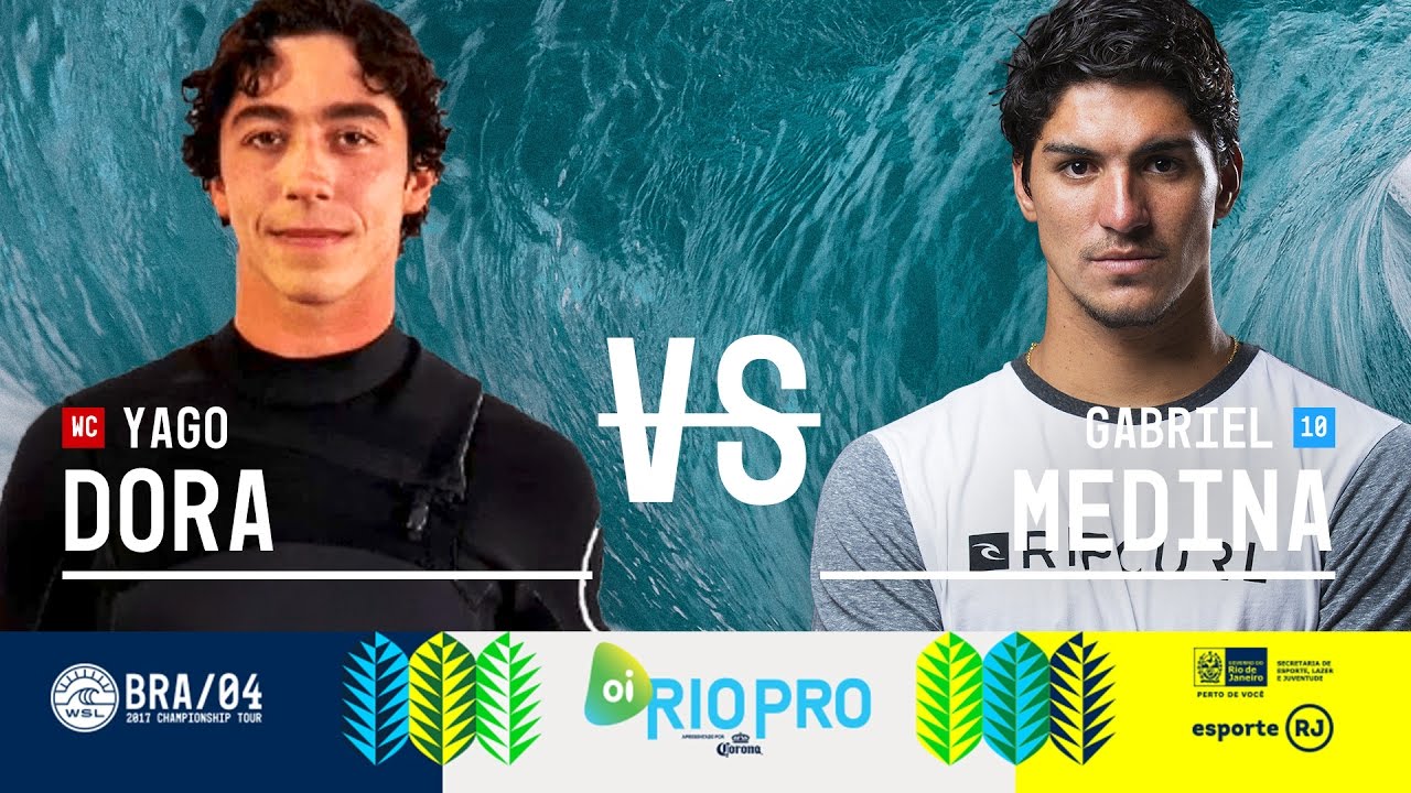 Yago Dora vs. Gabriel Medina - Round Five, Heat 2 - Oi Rio Pro 2017