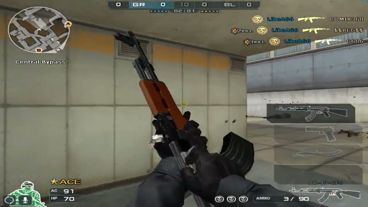 Crossfire Scrim Frags 8