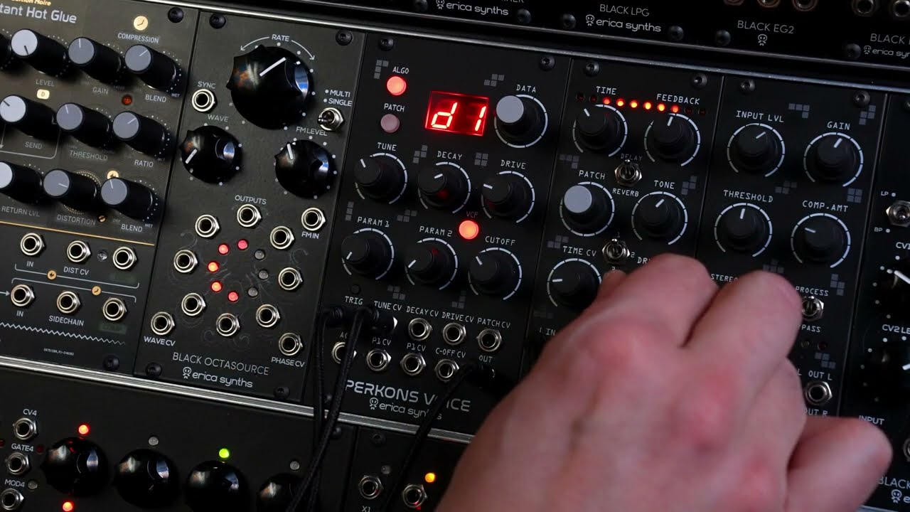 Erica Synths Perkons Voice sound demo