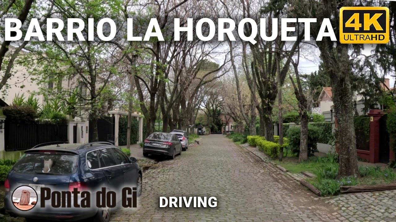SAN ISIDRO en 4K  [barrio LA HORQUETA] #driving STREET VIEW 2023 Conurbano BONAERENSE - ARGENTINA