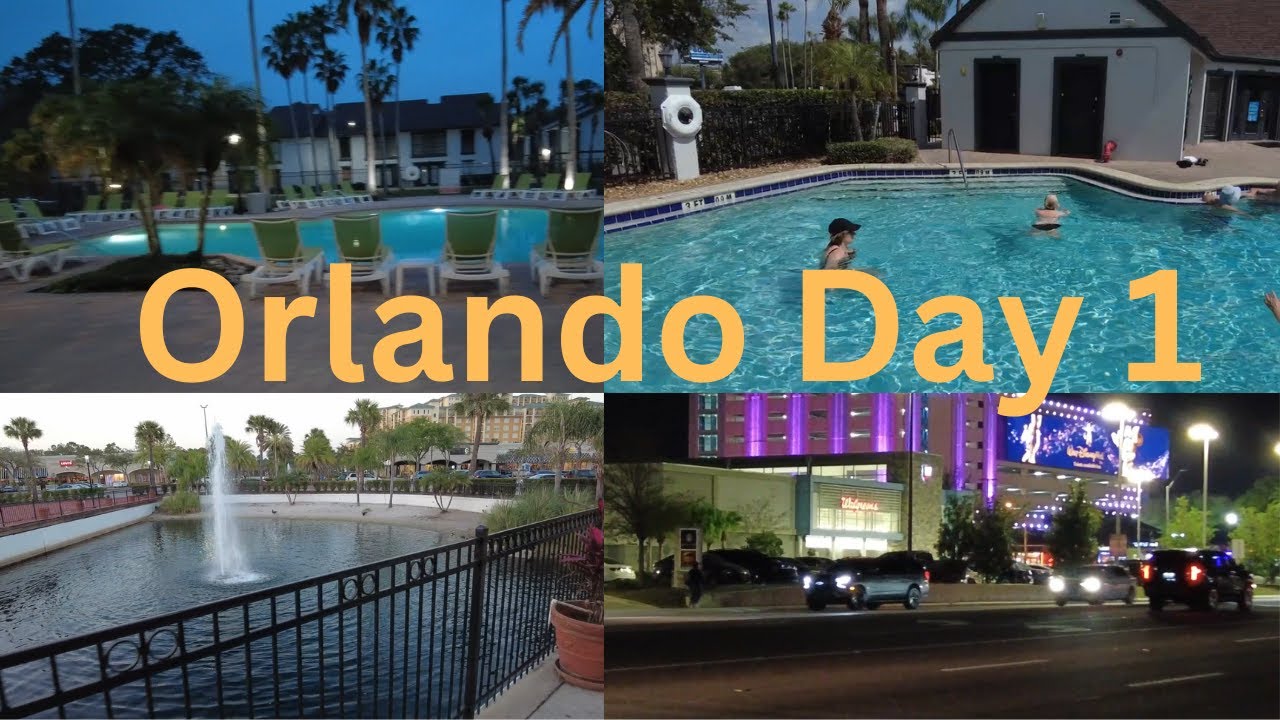 Orlando 2023 day 1,Walmart,Legacy pool ,I drive