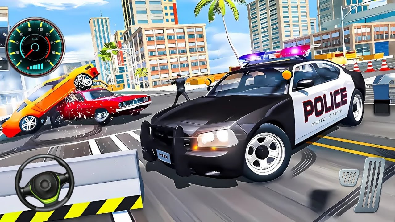 City Cop Chase Adventure 3D - Real Police Car Driving Multi-Storey - Android GamePlay #cargamess