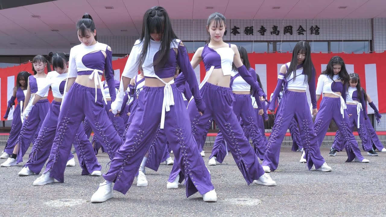 【4K60P】「富山グラウジーズアカデミー G.O.Wダンススクール」 八丁道おもしろ市 2024/5/19