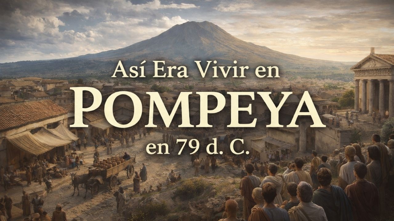 Así Era Vivir en Pompeya en 79 d. C. | La Vida Real en la Antigua Roma
