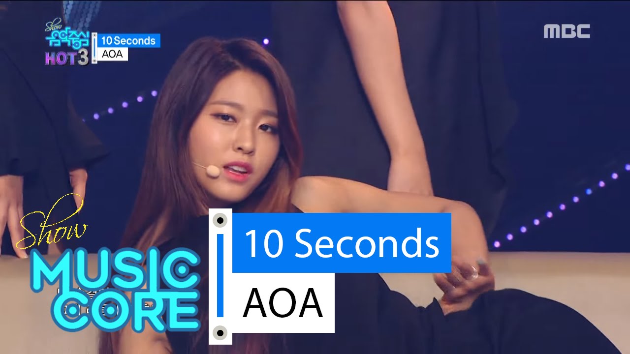 [Comeback Stage] AOA - 10 Seconds, 에이오에이 - 텐 세컨즈 Show Music core 20160521