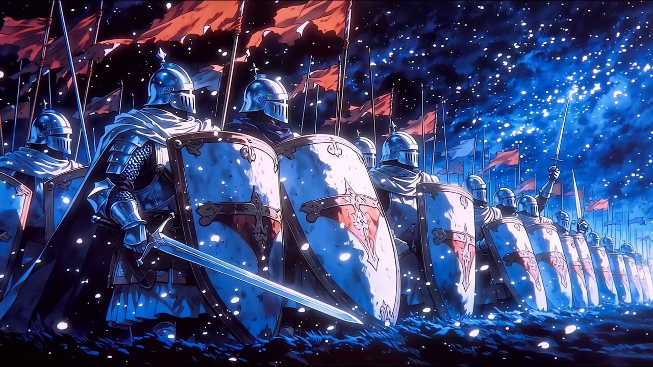 Shieldwall of the Brave (Epic Power Metal - AI)