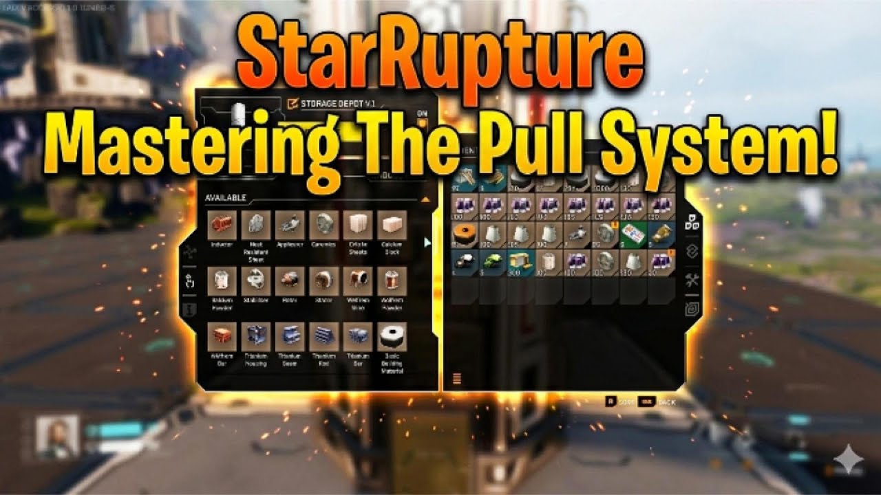 StarRupture - My Rail Network Contains EVERY Unlocked Item (Pull System Mastered)