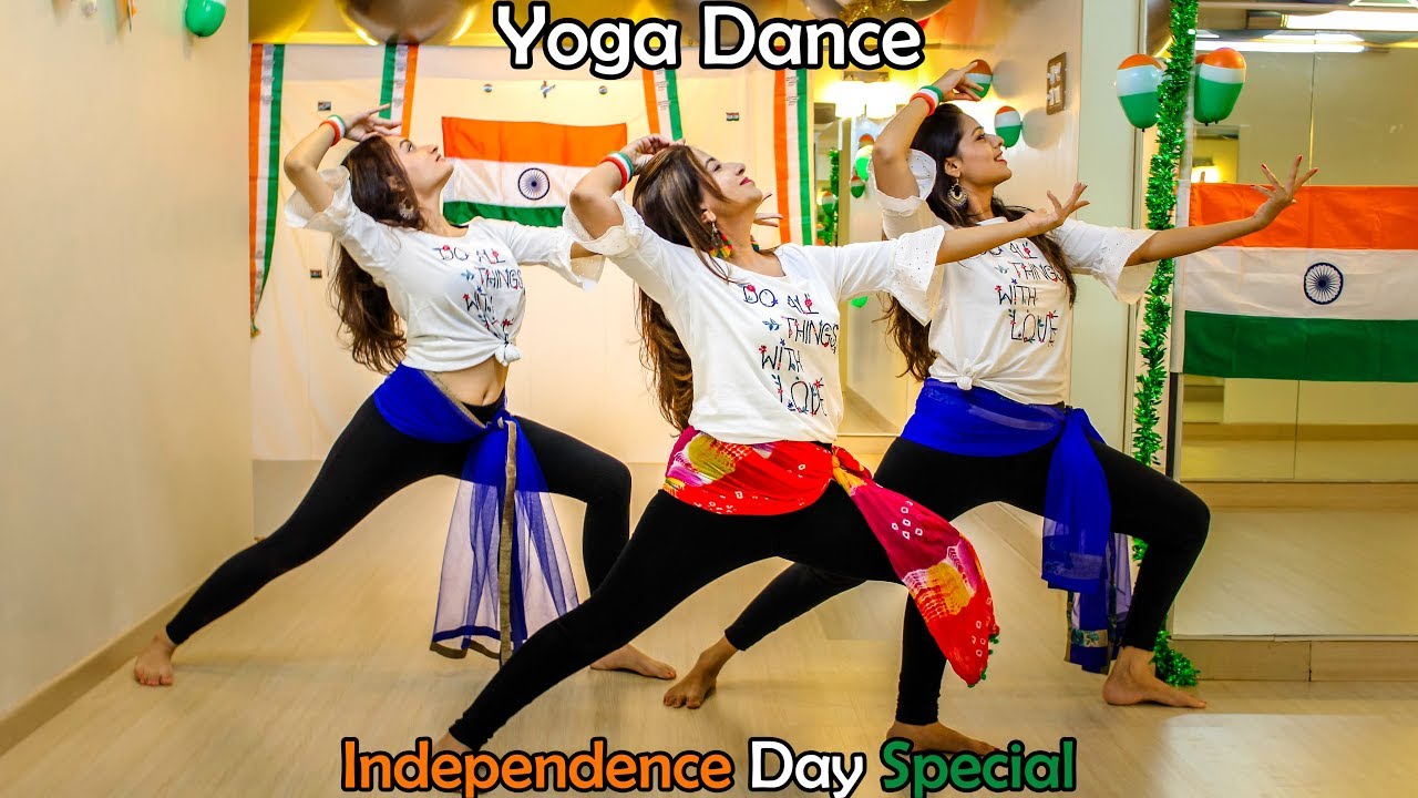 "I Love My India" - Rhythmic Yoga Dance | Independence Day Special