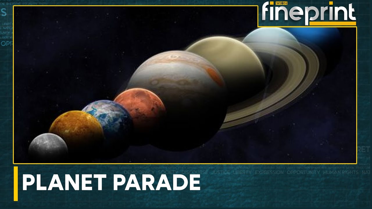Planetary Parade: Seven Planets Align In The Night Sky | WION Fineprint | World News
