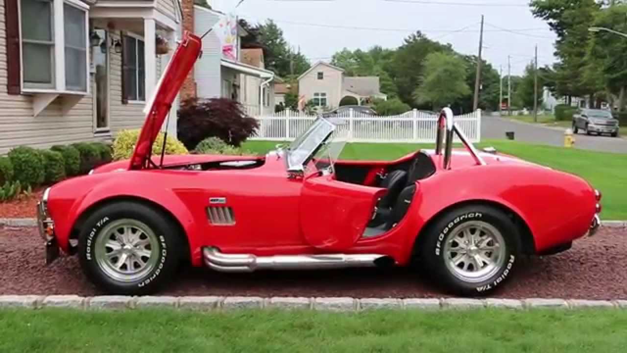 1965 Factory 5 Cobra For Sale~302~5 Speed~Side Pipes~ONLY 7,000 Miles on the Build