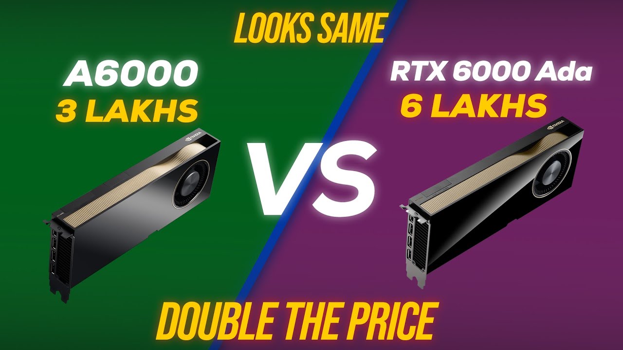 Nvidia Ampere vs Ada Lovelace Architecture Ft. RTX A6000 vs RTX 6000 Ada -  Benchmarks| TheMVP