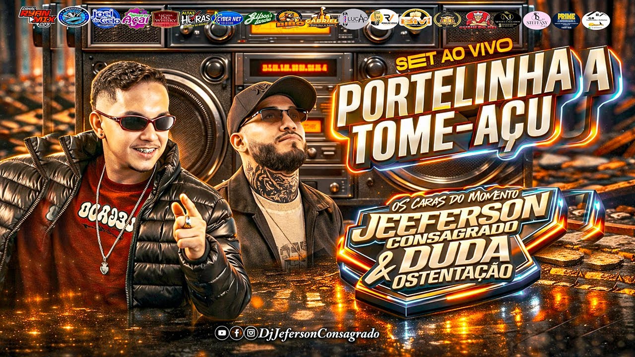 SET AO VIVO DJ JEFERSON E DJ DUDA - EM TOME - AÇU PORTELINHA 30-01-2026