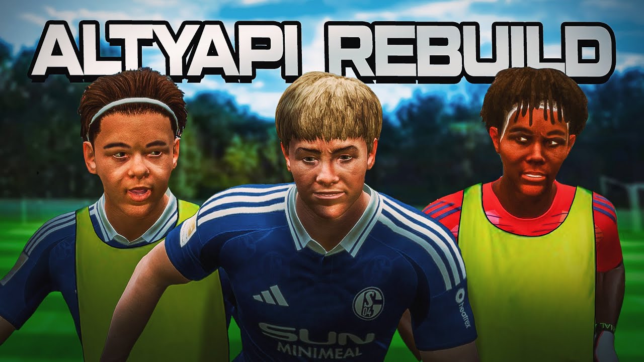 DÜNYANIN EN İYİ ALTYAPI TAKIMINI KURDUM ! EA FC 25 ALTYAPI REBUİLD