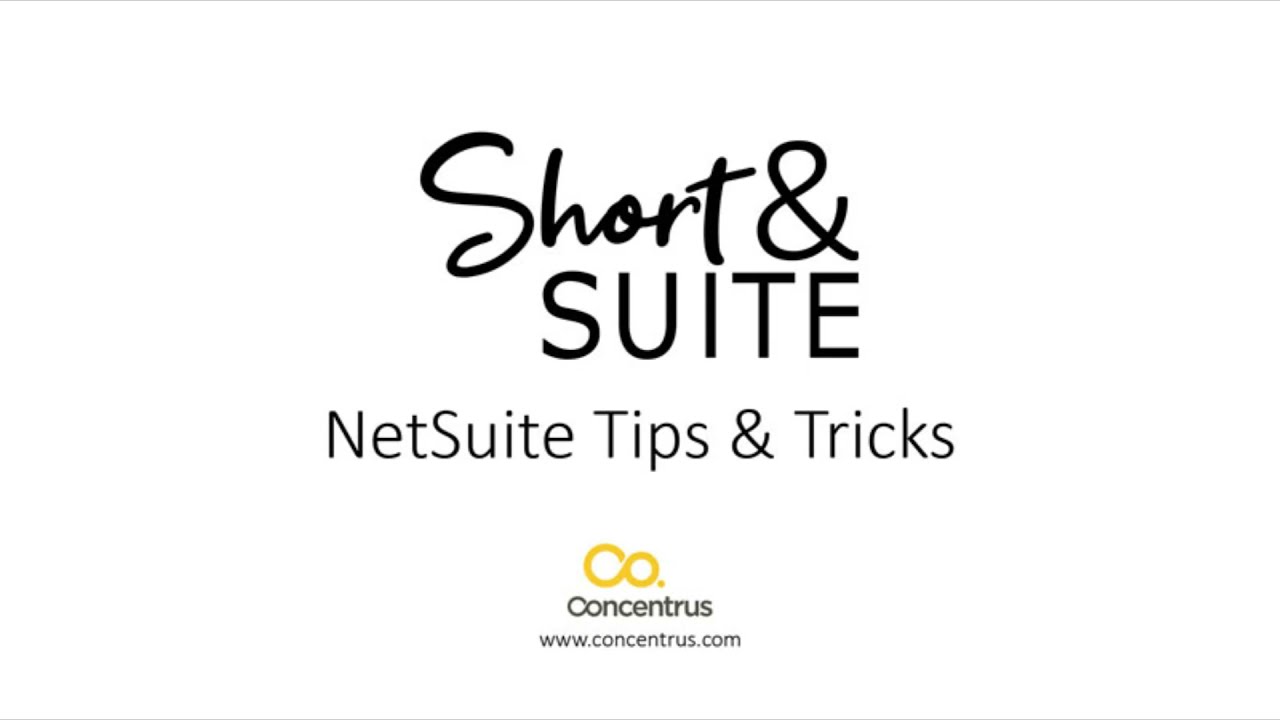 NetSuite Training: Short & Suite: Setup NetSuite Finance Charges