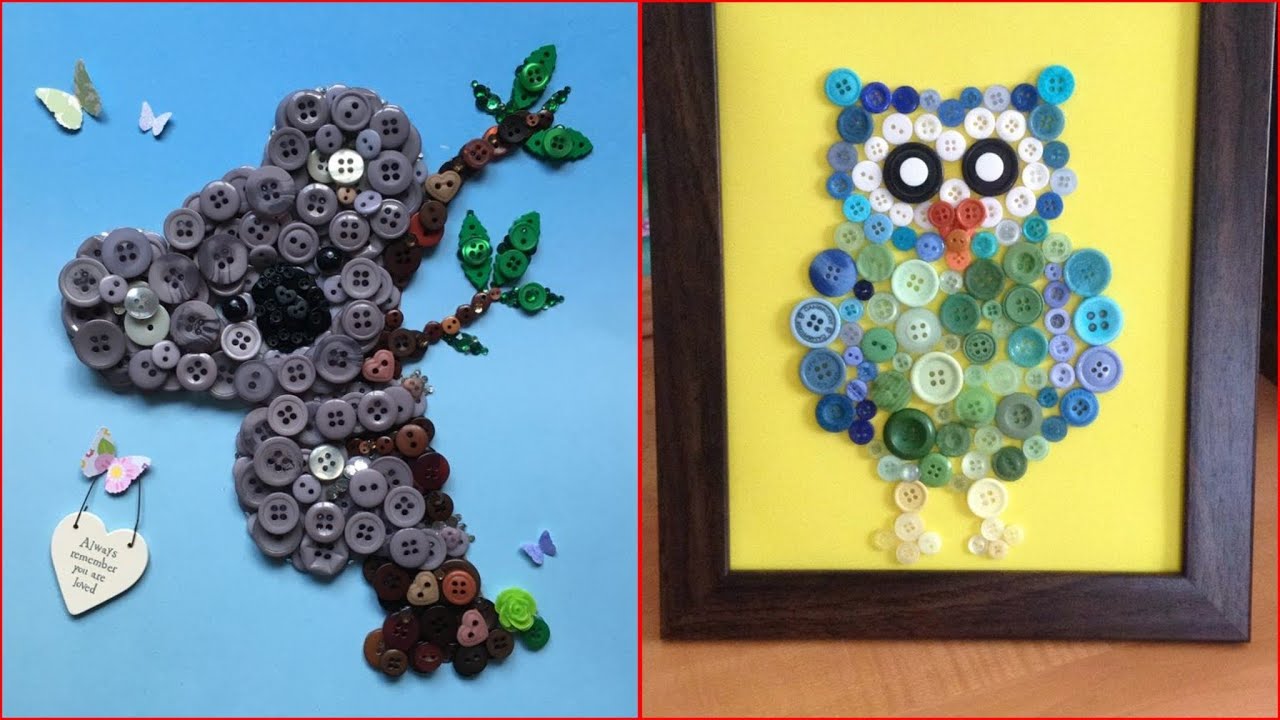 Button Craft That Will Blow Your Mind 😍 | Don’t Throw Old Buttons! Try These Amazing Button Crafts
