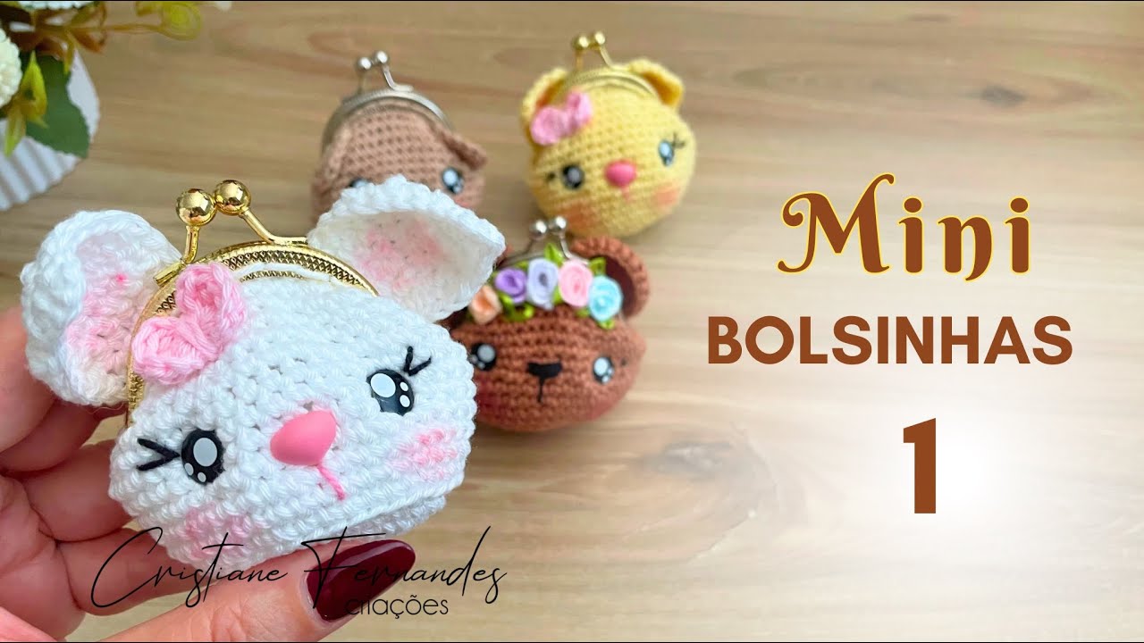 FA&Ccedil;A ESSAS MINI BOLSINHAS LINDAS! 1
