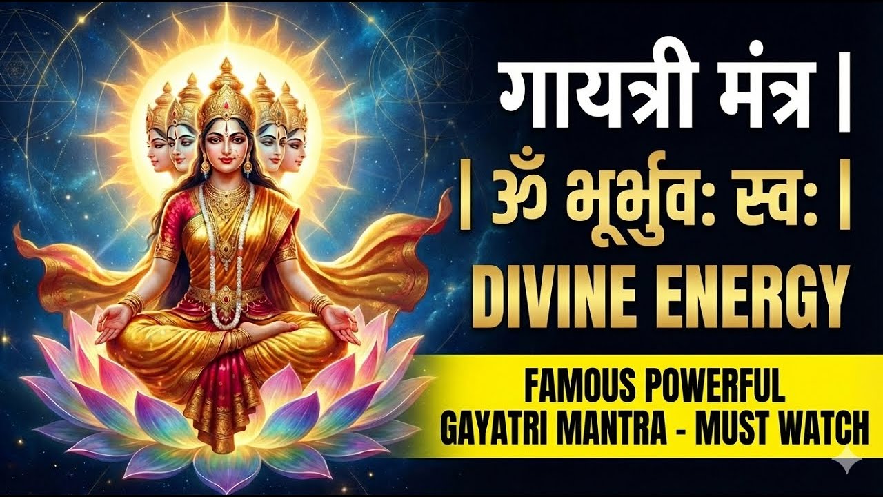 Famous Powerful Gayatri Mantra 1 Hour ॐ भूर् भुवः सुवः #gayatrimantra #ombhurbhuvaswaha #trending
