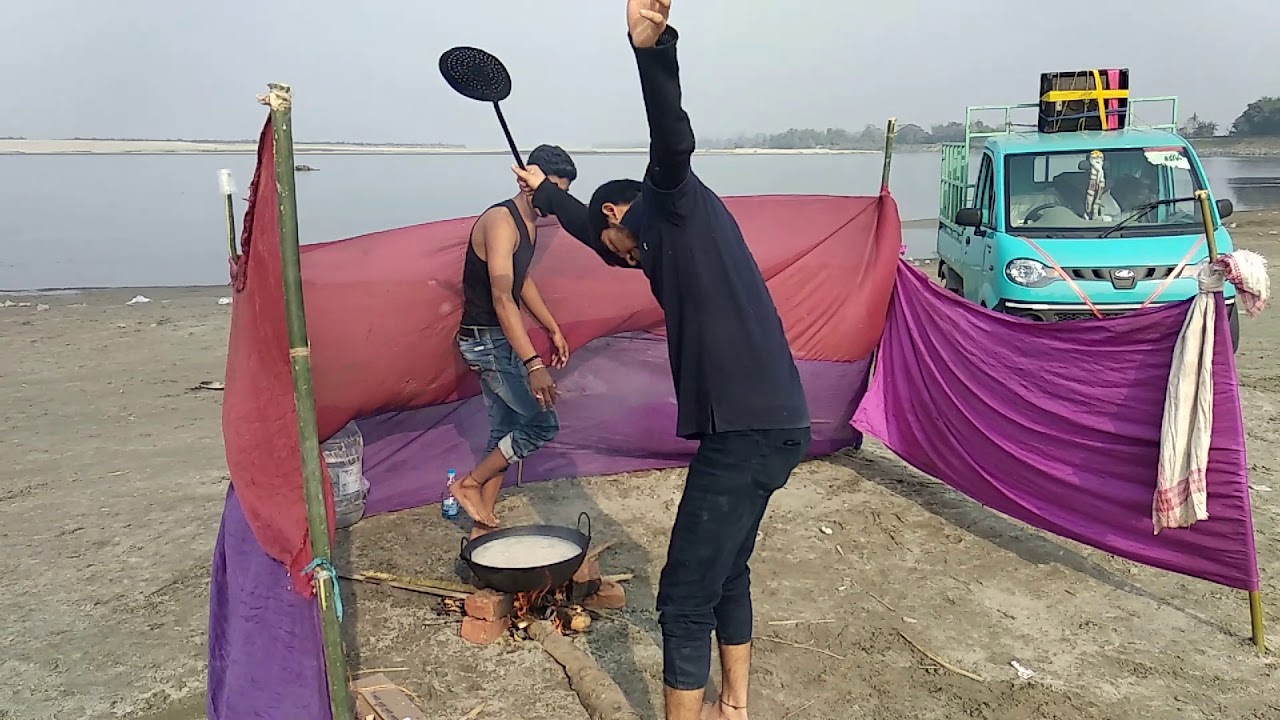 HETA DANCE by a jorhatian guy at Kokilamukh