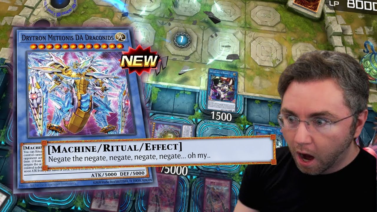 The new Drytron support card is he.... Negate! Yugioh Master Duel