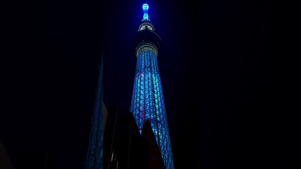 Tokyo Skytree Tower, Japan #travel #night #skyscraper #tower