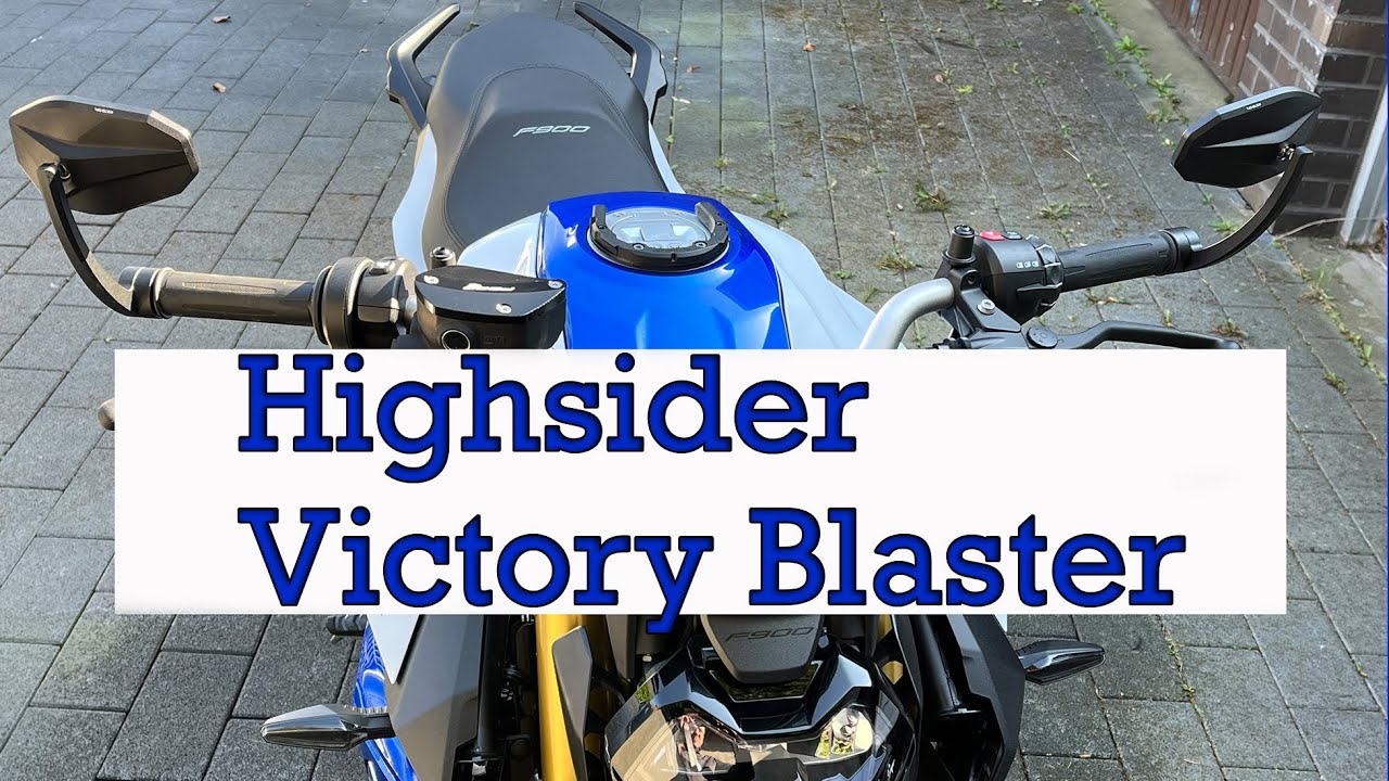 Highsider Victory Blaster Evo montage / BMW f900r