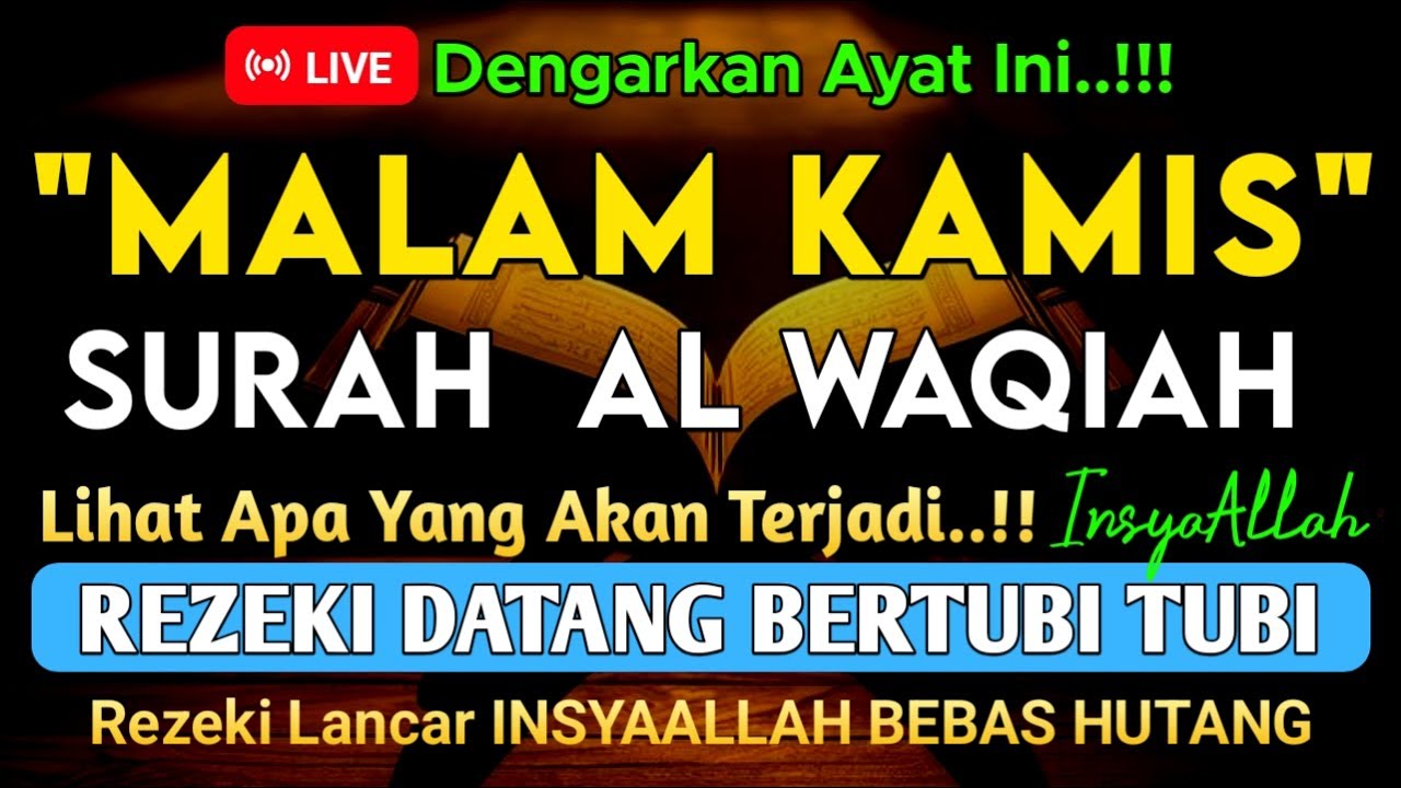 PUTAR DZIKIR INI❗Dzikir Mustajab Pembuka Pintu Rezeki, InsyaAllah Rezekimu Mengalir Deras