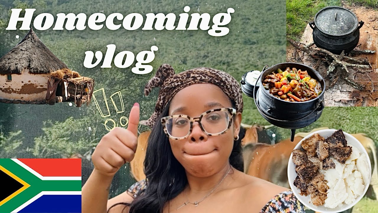 Homecoming Part 1: Home after 3 years in Korea, Traditional ceremony preps, South African life