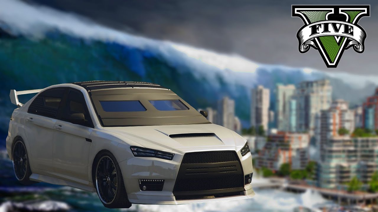 GTA 5 - KURUMA VS KURUMA BLINDEE ! Miami bientôt sous l'eau ?!