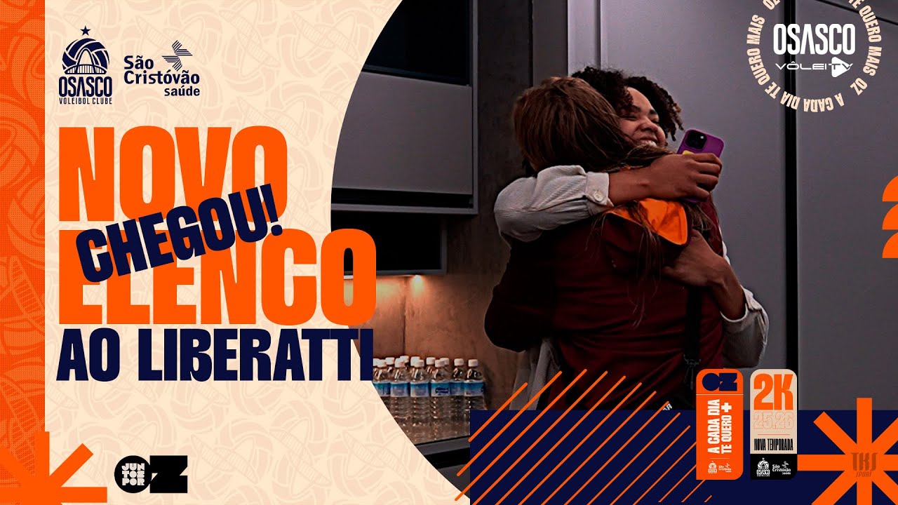 SEMANA DE APRESENTAÇÃO E AVALIAÇÕES NO LIBERATTI! NOVO ELENCO OSASCO SÃO CRISTÓVÃO SAÚDE!