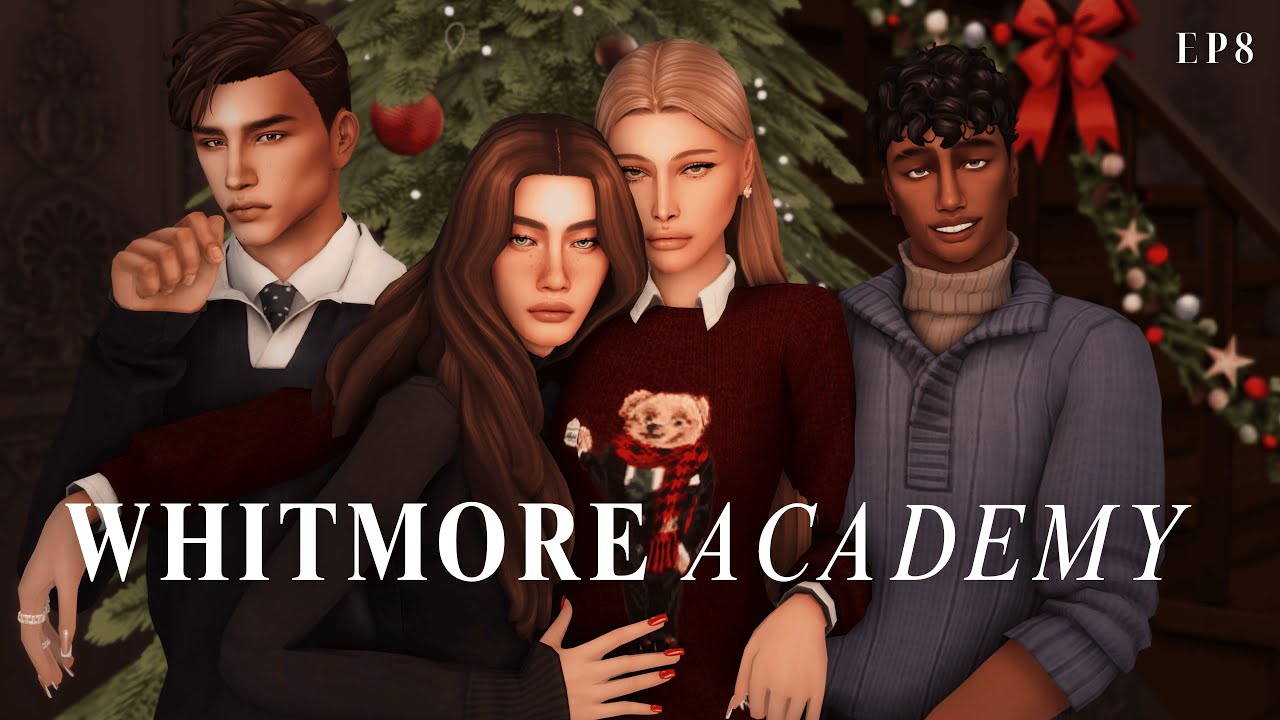 Boarding School Winter Holiday Adventures | Whitmore Academy EP8 | Sims 4 Let’s Play
