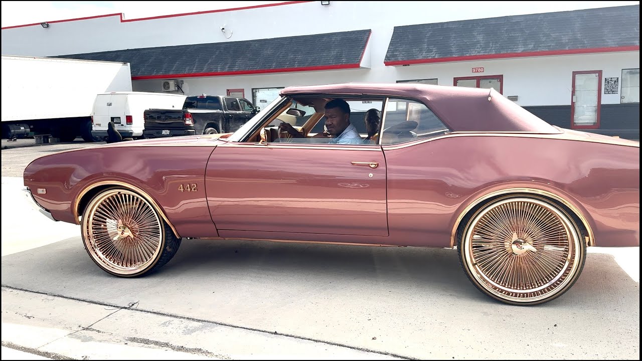 Purpfection 442 Oldsmobile Cutlass Vert on Rosegold 24