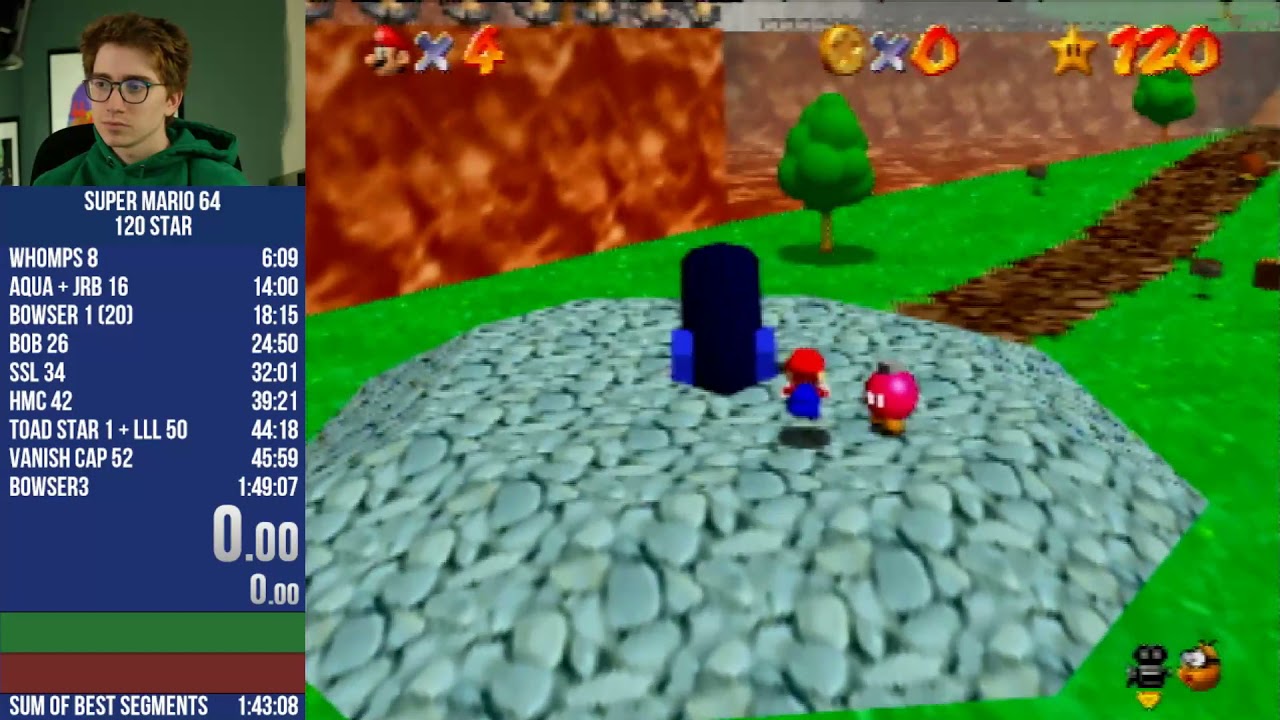 120star speedrun [no reset] - Oct 3rd 2021 - ClintStevens
