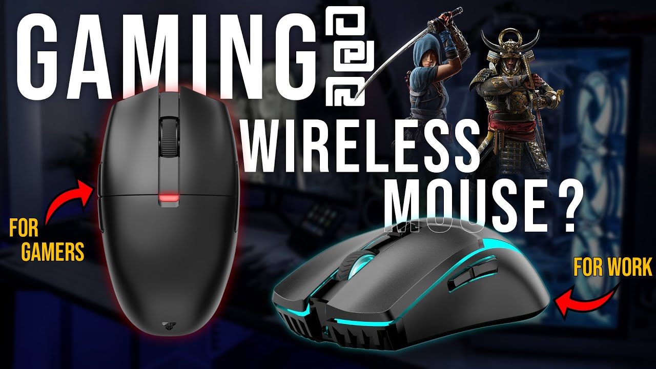 Fantech Venom II WGC2 &  Fantech XD7E Aria Wireless Mouse Unboxing and Review Sinhala
