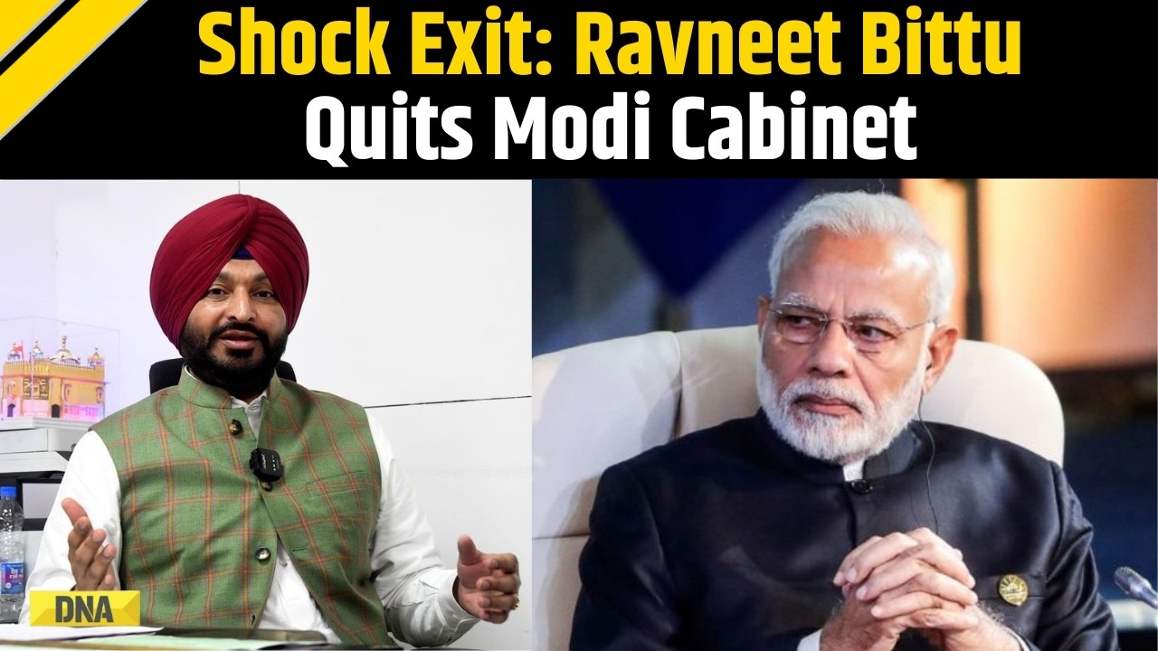 Ravneet Singh Bittu Resigns From Union Council of Ministers; President Murmu Accepts