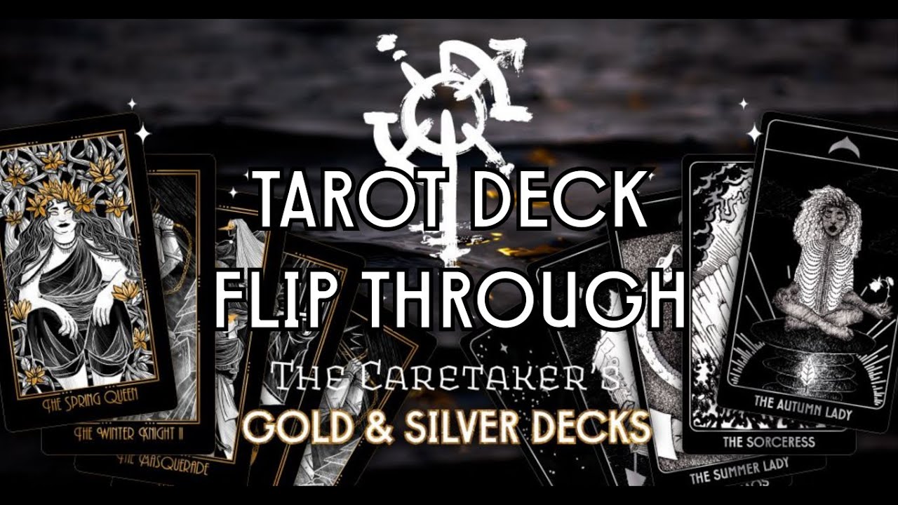 Normal Tarot Gold and Silver Flip Through