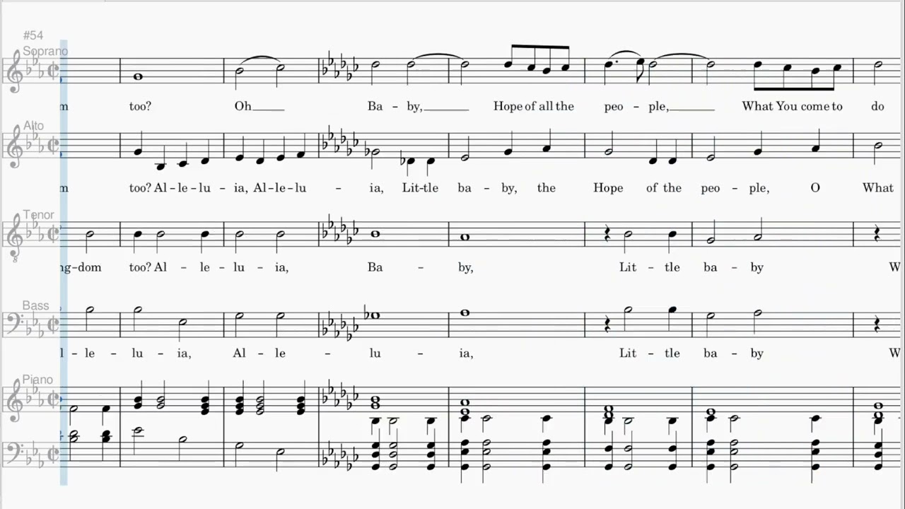 Baby, What You Goin' To Be? | SATB | Natalie Sleeth