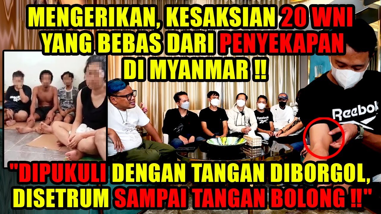KESAKSIAN DETIK-DETIK MENEGANGKAN PEMBEBASAN 20 TKW YANG DIS3K4P DI MYANMAR‼️