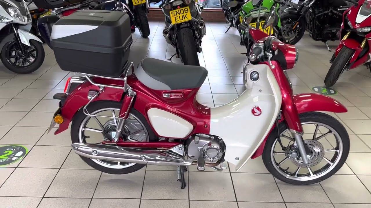 To view this lovely Honda super cub 125 go to www.marshallsofeston.co.uk more cars and bikes