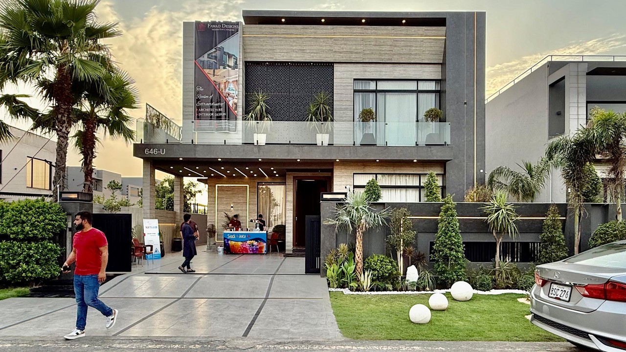 1 Kanal Luxury House for Sale in DHA Phase 7 Block U Lahore | 5 Bed Brand New House | 14.5 Crore