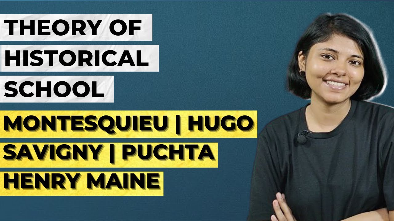 Detailed Lecture on Historical School of Jurisprudence | Legal Theory