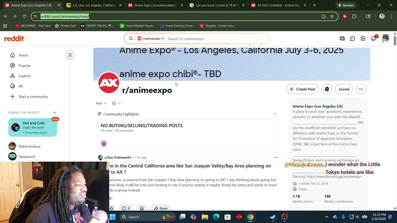 Anime Expo Questions 