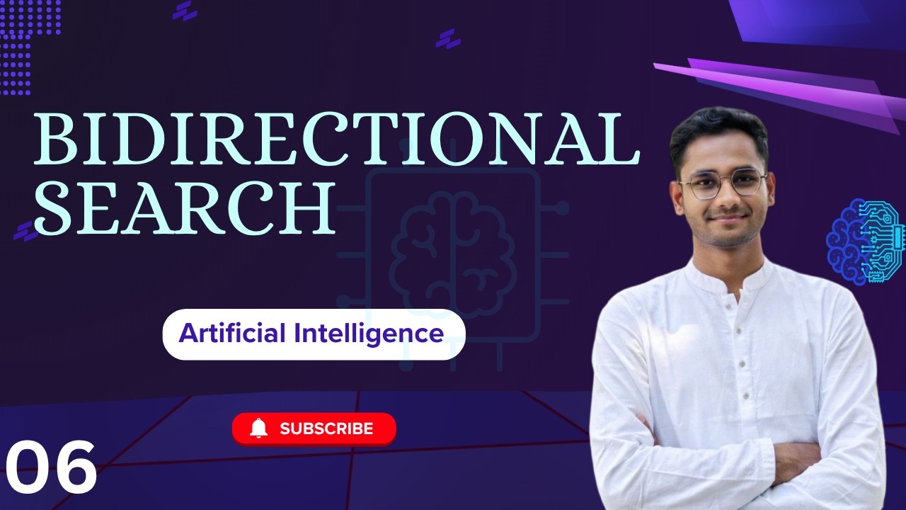 Bidirectional Search in Artificial Intelligence | Artificial Intelligence