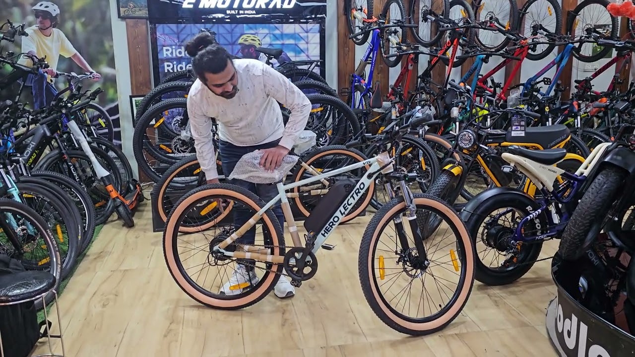 Hero lectro y5 electric cycle 