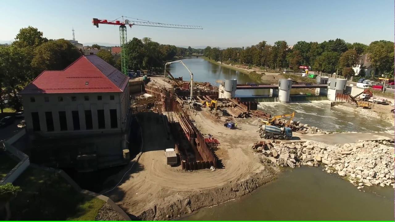 Nysa - elektrownia wodna - remont   26-08-2016