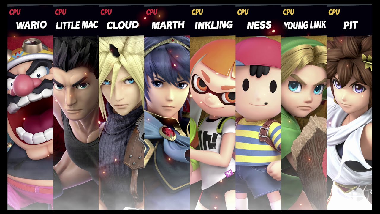 Super Smash Bros. Ultimate - KOF Stadium Stamina Team Battle