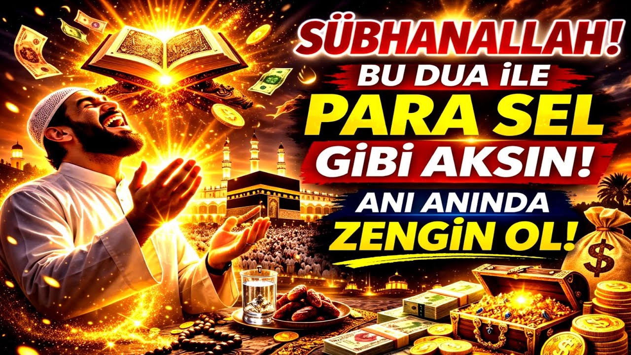 SÜBHANALLAH! SADECE 1 KEZ OKU, RIZKIN NEHİR GİBİ TAŞSIN, SERVET HAYATINA YILDIRIM GİBİ DÜŞSÜN! 💥💰