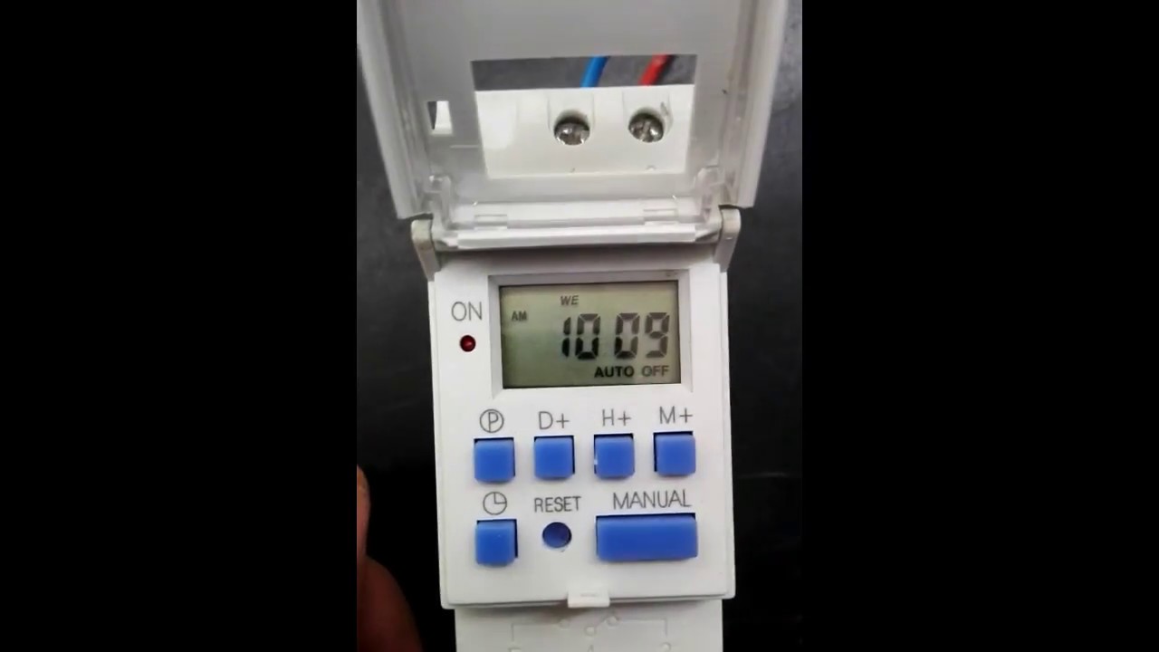 CONFIGURAR Y PROGRAMAR UN INTERRUPTOR HORARIO DIGITAL // ES REALMENTE FACIL