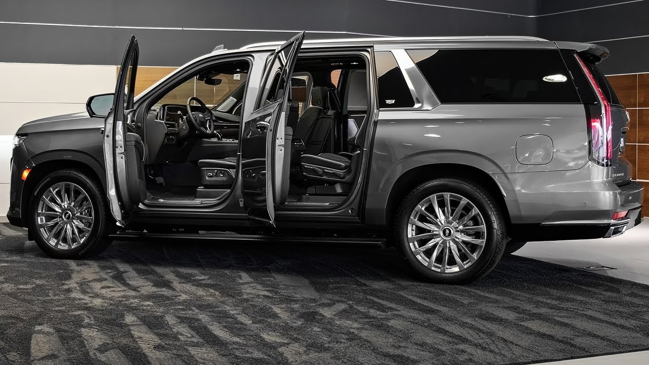Cadillac Escalade (2023) - детали интерьера и экстерьера